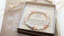 Load image into Gallery viewer, Healing Gemstone Bracelet │ Natural Matte Peach Aventurine