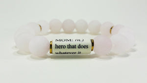 Mother's Day Bracelet │ Rose Quartz