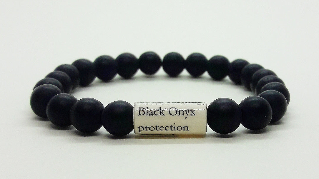 Black Onyx Cute Simple Dainty Bracelet Delicate Adjustable Healing Bead  Bracelet | eBay