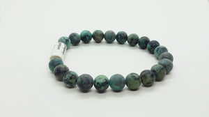 Healing Gemstone Bracelet │ Natural Matte African Turquoise