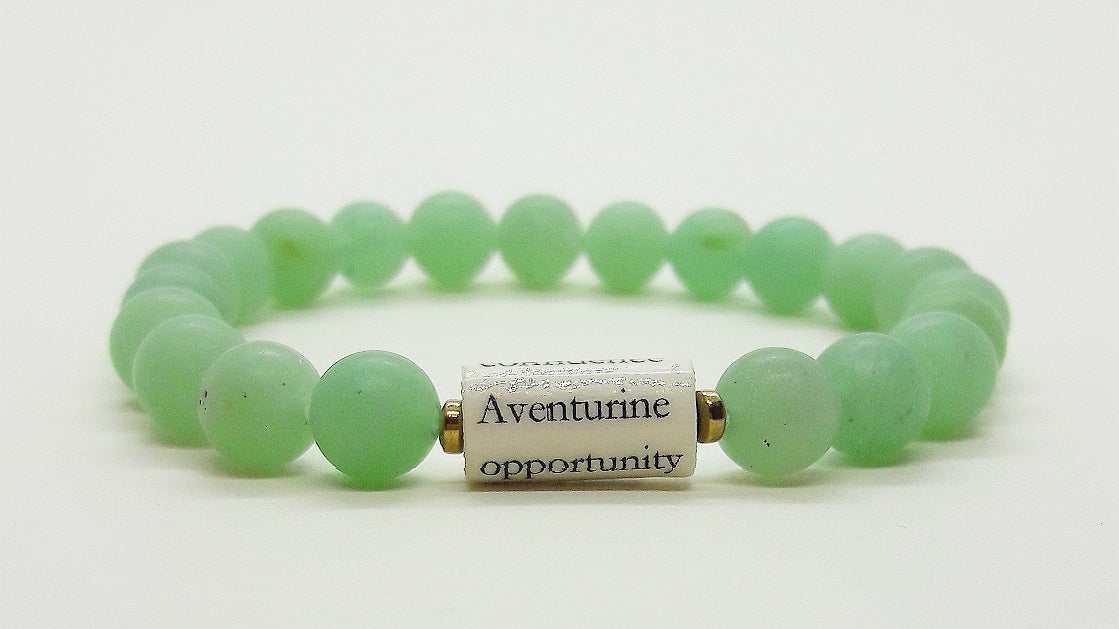 Green Aventurine Bracelet – Moon Flower Healing