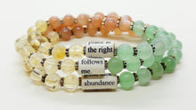 Load image into Gallery viewer, Intention Bracelet │ Luck and Abundance