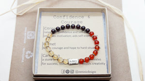 Intention Bracelet │ Confidence and Courage