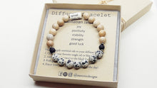 Load image into Gallery viewer, Diffuser Bracelet │ Dalmatian Stone