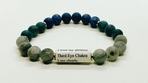 Chakra Bracelet │ Third Eye Chakra │ Awareness